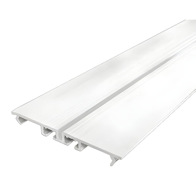 CRL-U.S. Aluminum White KYNAR® Paint Filler Trim for 45XHB Sill - 24'-3"