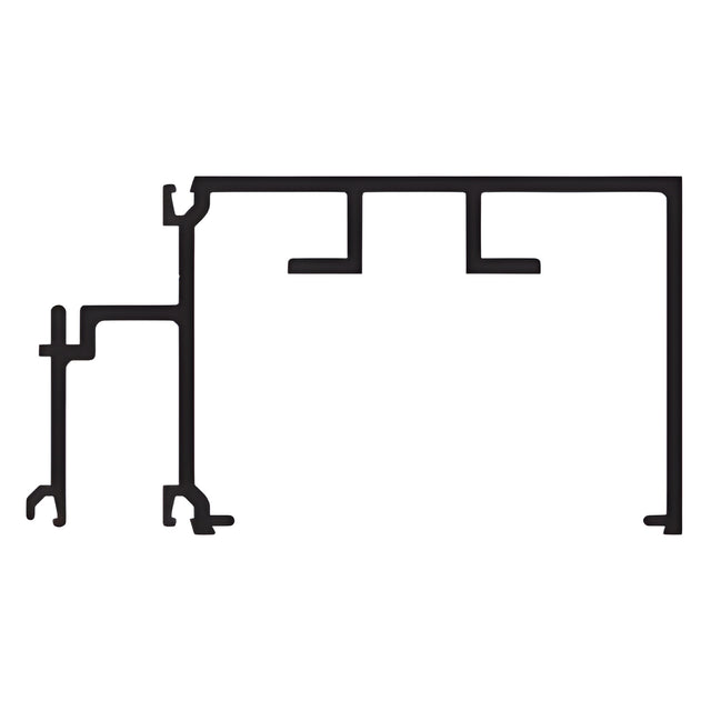 CRL-U.S. Aluminum White KYNAR® Paint Horizontal - 24'-2"