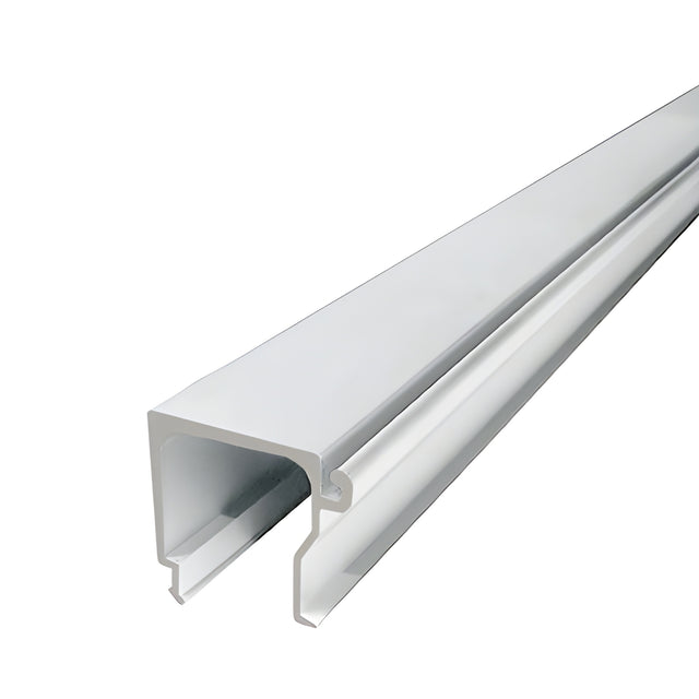 CRL-U.S. Aluminum White KYNAR® Paint Interior Glaze Glass Stop - 24'-3"