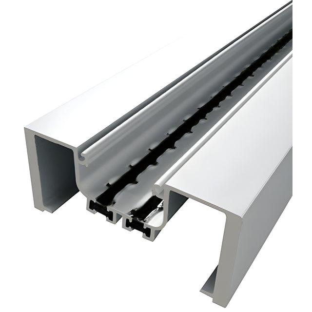 CRL-U.S. Aluminum White KYNAR® Paint Open Back Heavy Wall Mullion, Dual Thermally Improved - 24'-3"