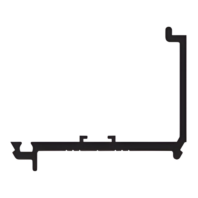 CRL-U.S. Aluminum White KYNAR® Paint Perimeter Pressure Bar, 24'-2"