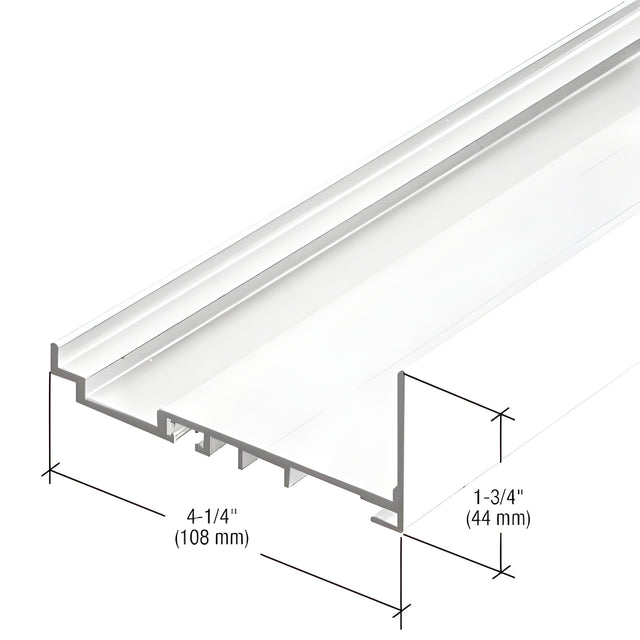 CRL-U.S. Aluminum White KYNAR® Paint Subsill - 24'-2"