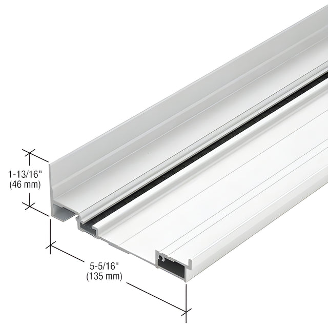 CRL-U.S. Aluminum White KYNAR® Paint Subsill, Thermally Broken, 24'-2"