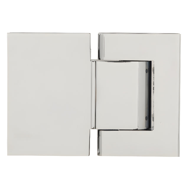 CRL Chrome Vernon Oil Dynamic 180 Degree Glass-to-Glass Hinge