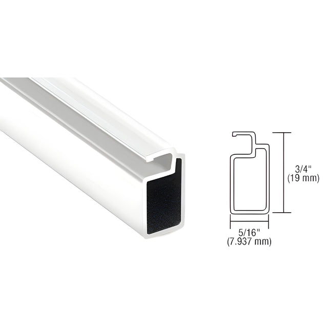 CRL White 3/4" x 5/16" Extruded Screen Frame