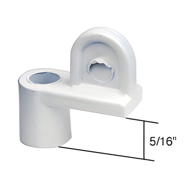CRL White 5/16" Diecast Window Screen Clips - Carded