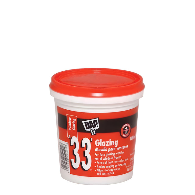 CRL White DAP® '33'® Glazing Compound - Pint