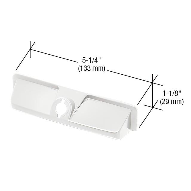 CRL White EntryGard® Plastic Operator Cover