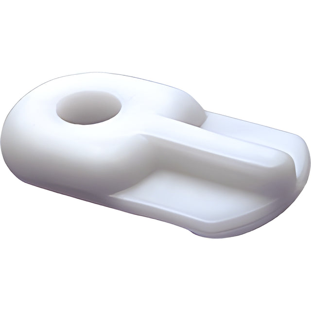 CRL White Nylon Flush Screen Clips - Carded