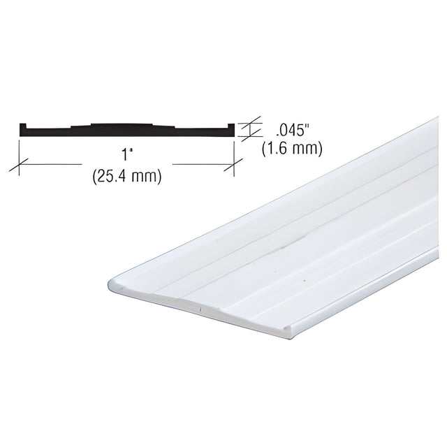 CRL White PVC Flat Grid - 96"