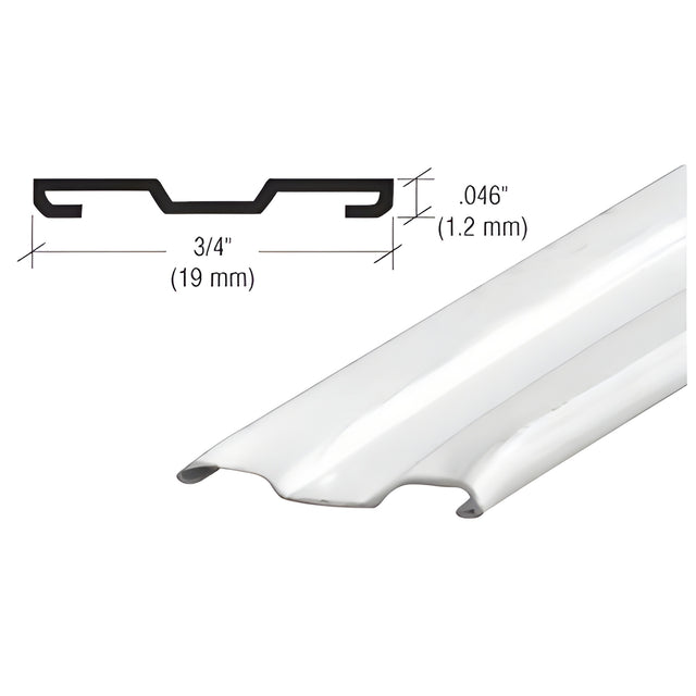 CRL White Ribbed Aluminum Grid