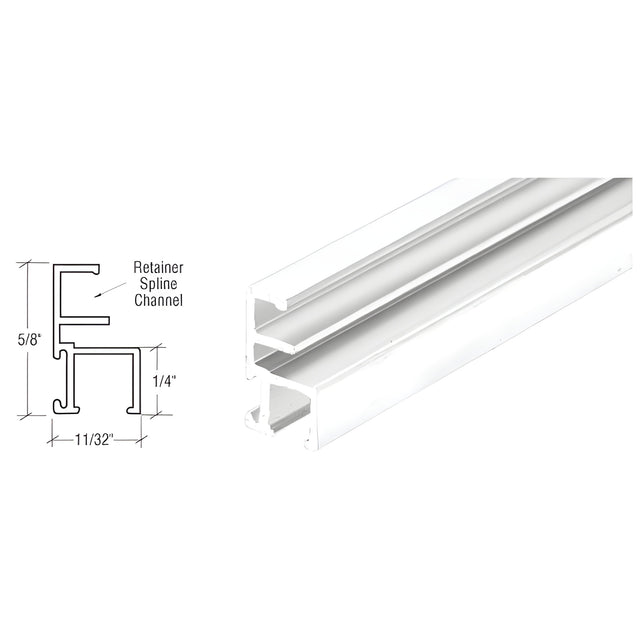 CRL White Triple Track Top and Side Screen Frame