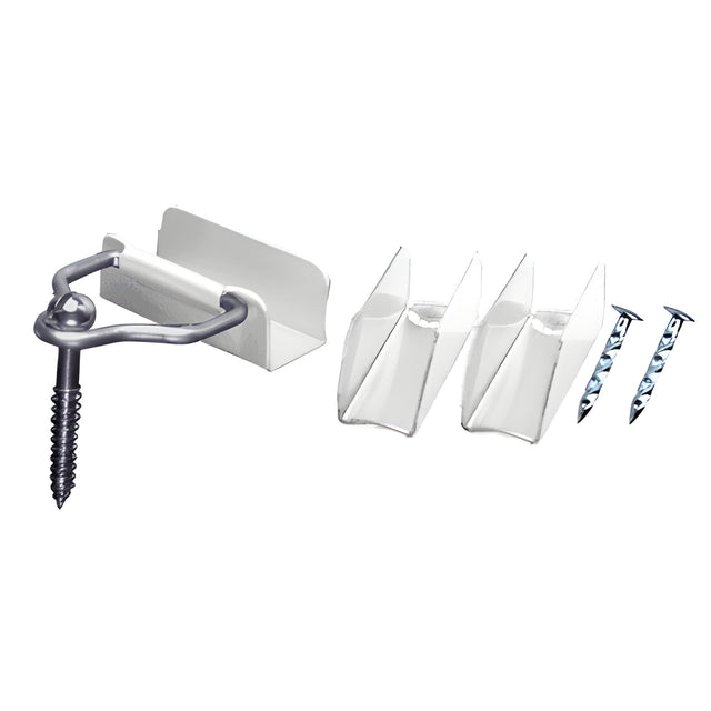 CRL White Window Screen Hardware Kits - Bulk