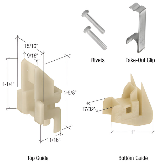 CRL Window Channel Balance Repair Kit