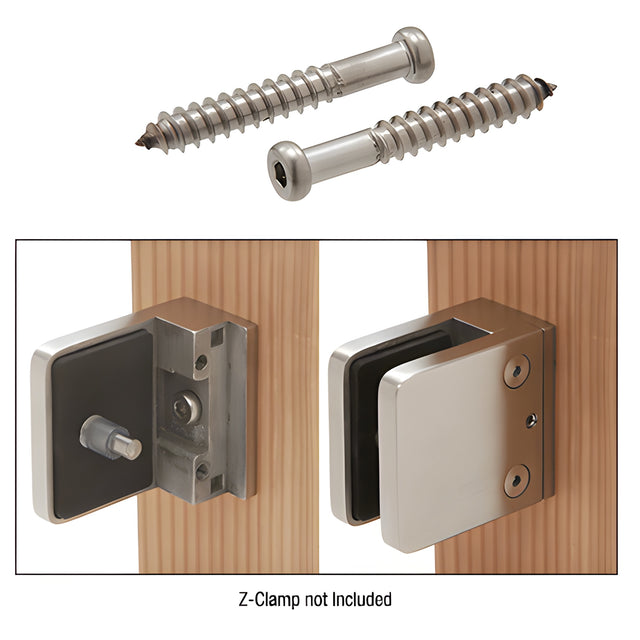 CRL Z-Clamp Lag Bolt 5/16" x 2"