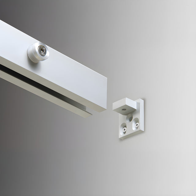 CRL Polished Chrome 180º with Square Style Clamp - 65"