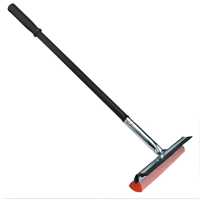 Car Squeegee, 10" with 24" Plastic Handle – 12/Case