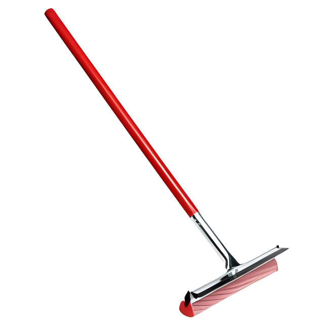 Car Squeegee, 10" with 24" Wood Handle – 12/Case