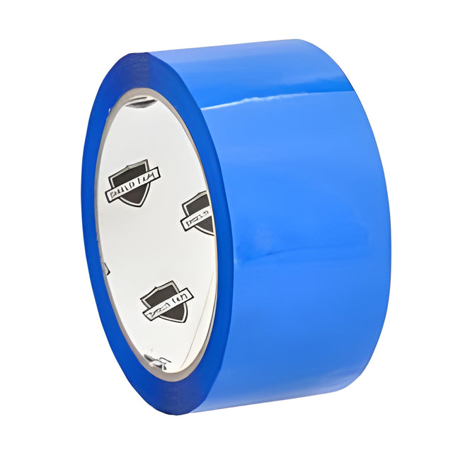 Carton Sealing Tape 48mm x 100m, 2.0 mil, Blue- 36 Rolls/ Case