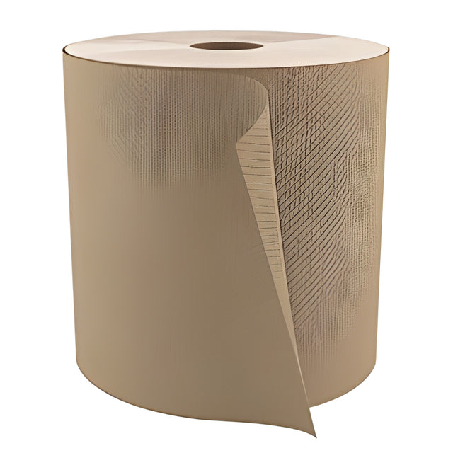 Cascades H085 PRO Select Roll Paper Towel, Kraft, 8" x 800'- 6 Rolls / Case