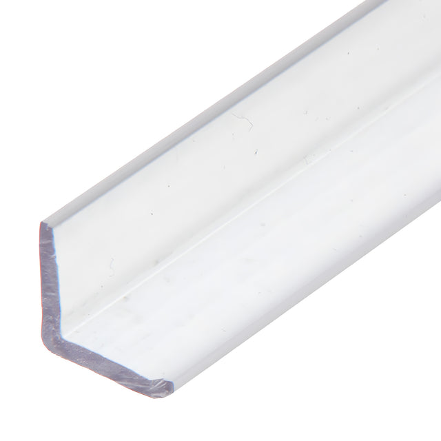 CRL Multi-Purpose Clear 'L' Angle Jamb Seal for 1/4" to 1/2" Glass