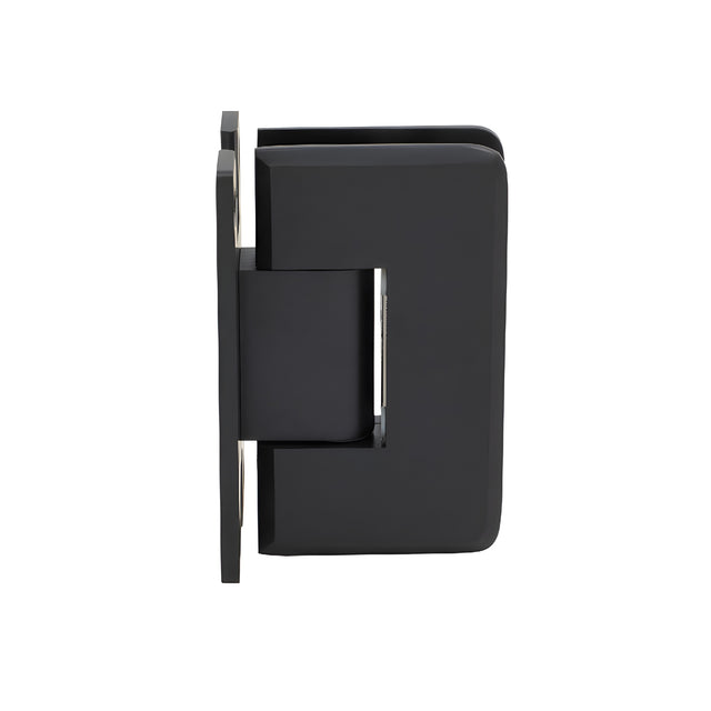 CRL Oil Rubbed Bronze Cologne Series Wall Mount 'H' Back Plate Positive Close Hinge