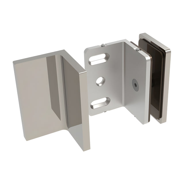 CRL Polished Chrome Como Series Wall Mount Bracket