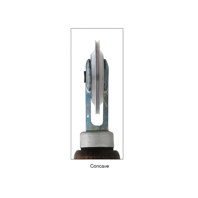 CRL Concave Edge Steel Spline Roller with 2" x 1/8" Wheel