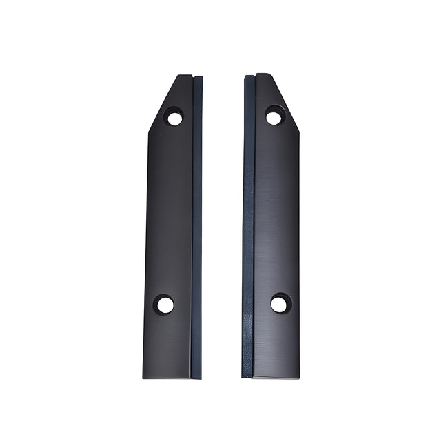CRL DRX™ 4" Black Bronze Anodized Split Tapered End Cap with Filler