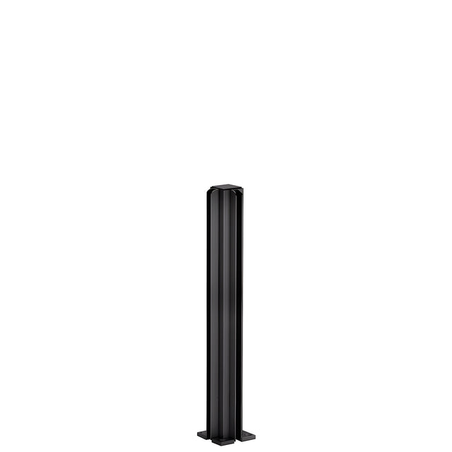CRL Duranodic Bronze 12" Corner Design Series Partition Post