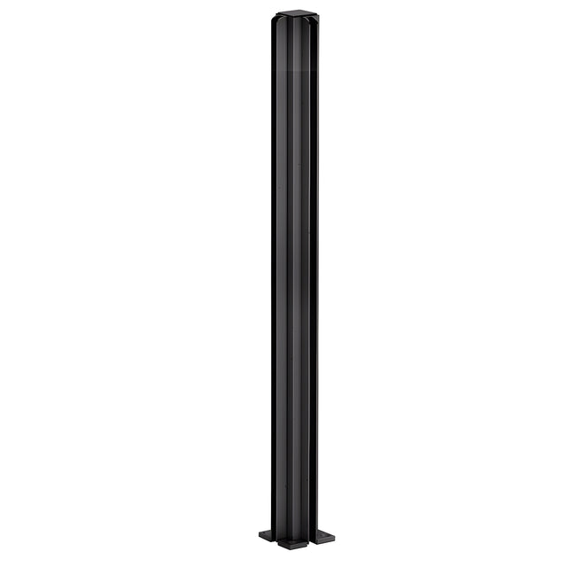 CRL Duranodic Bronze 30" Corner Design Series Partition Post