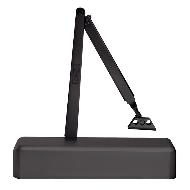 CRL Dark Bronze Adjustable Spring Power Size 1/2 to 4 Surface Mount Door Closer