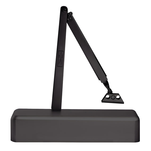 CRL Dark Bronze Adjustable Spring Power Size 2 to 6 Surface Mount Door Closer