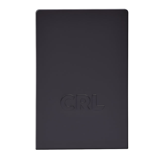CRL Dark Bronze End Cap for L21S Series Standard Square Base Shoe