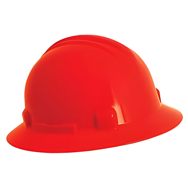 Degil, Headguard Wide Brim, Hard Hat, CSA Type 1, Class E, Ratchet Suspension, Red