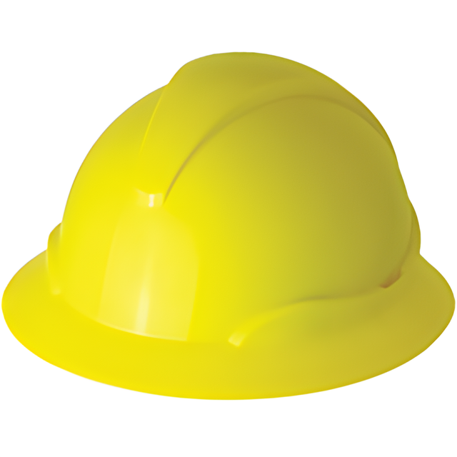 Degil, Wave, Full Brim, Hard Hat, CSA Type 2, Class E, Ratchet Suspension, Yellow