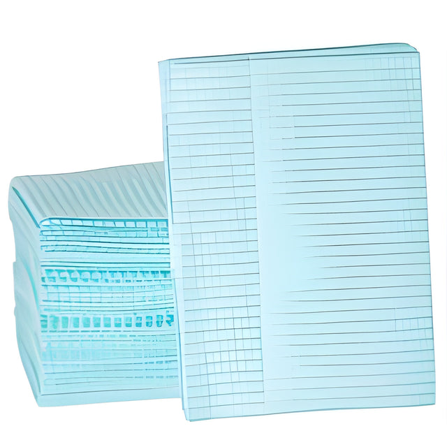 Dental Bibs, 13 x 18, Blue, 18" x 13"/46 x 33 cm – 500/Case