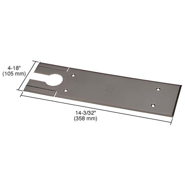 Dormakaba® Dark Bronze BTS80 Series Cover Plate