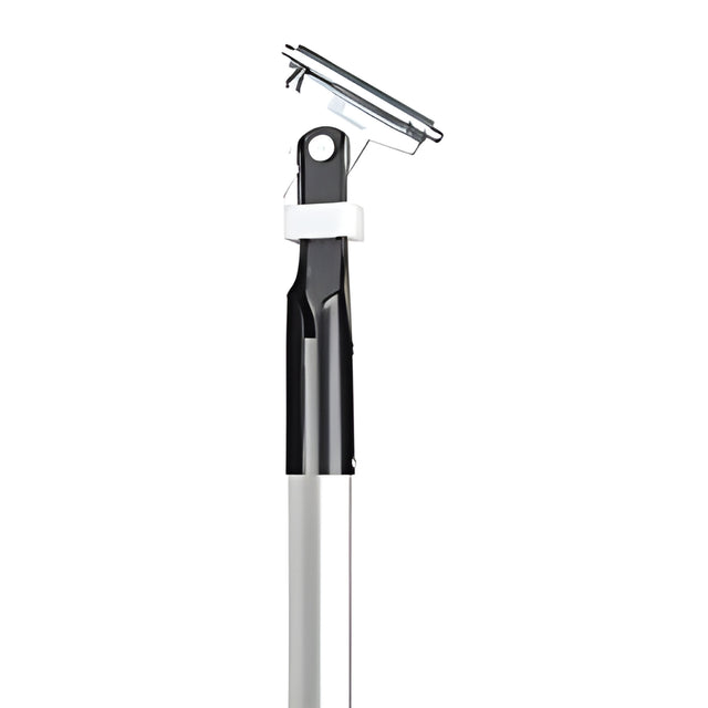 Dust Mop Handle, Clipper Style, Aluminum, Blue Grip, 60"- 1 Ea