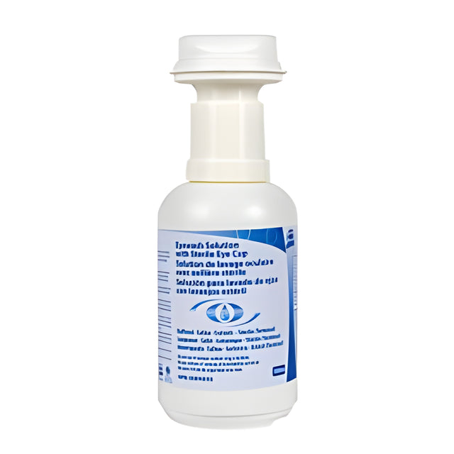 Eyewash Solution with Sterile Eye Cup, 500 mL