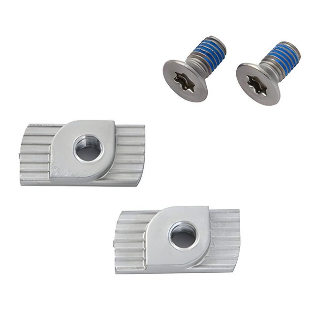 Fallbrook Hammer Head Nuts for 5/16" or 3/8" Glass (1 Pair)