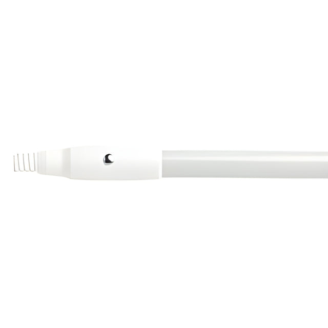 Fiberglass Handle, Threaded, White, 60"- 1 Ea