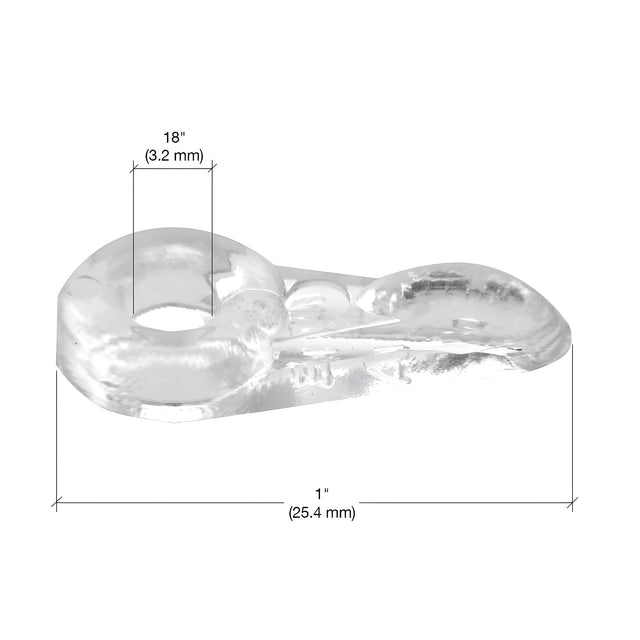 CRL Clear Flush Panel Clips