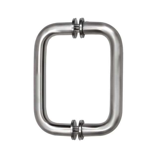 CRL Brushed Stainless 6" BM Series Tubular Back-to-Back Pull Handle