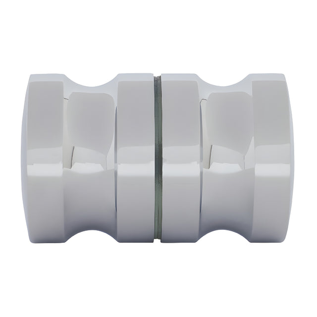 CRL Polished Chrome Euro Style Back-to-Back Shower Door Knobs