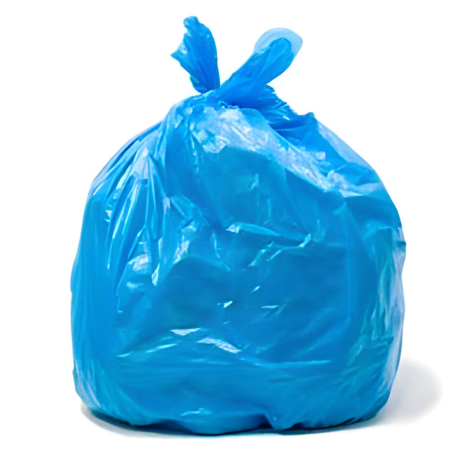 Garbage Bags, Blue, Strong, 26 x 36 – 250/Case