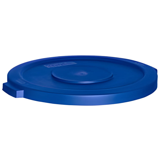 Garbage Container Lid, 20 Gal, Blue- 1 Ea, 20 Gallon