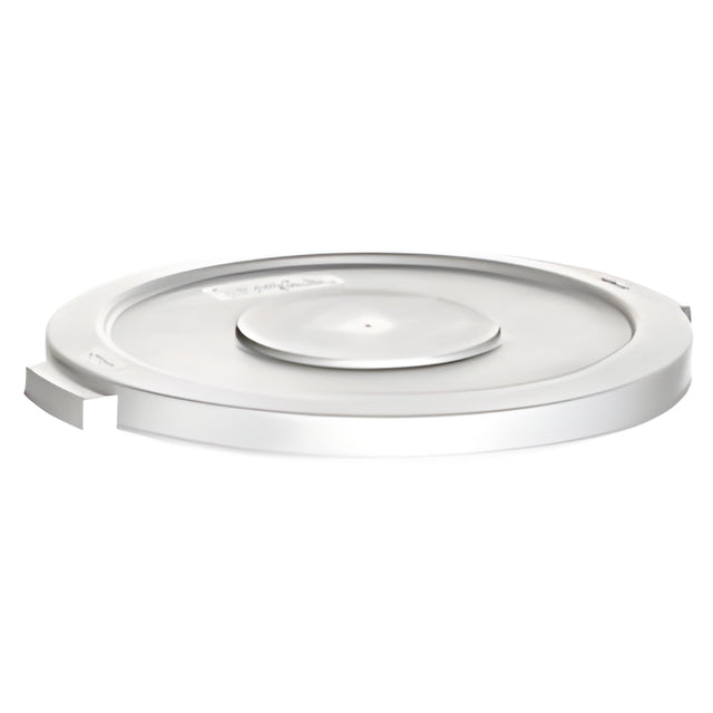 Garbage Container Lid, 20 Gal, White- 1 Ea, 20 Gallon