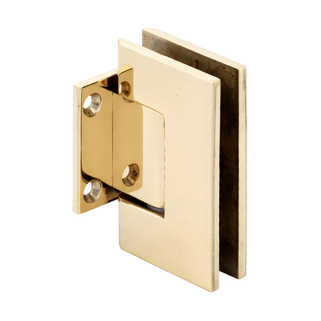 CRL Brass Geneva 074 Series Wall Mount Short Back Plate Hinge