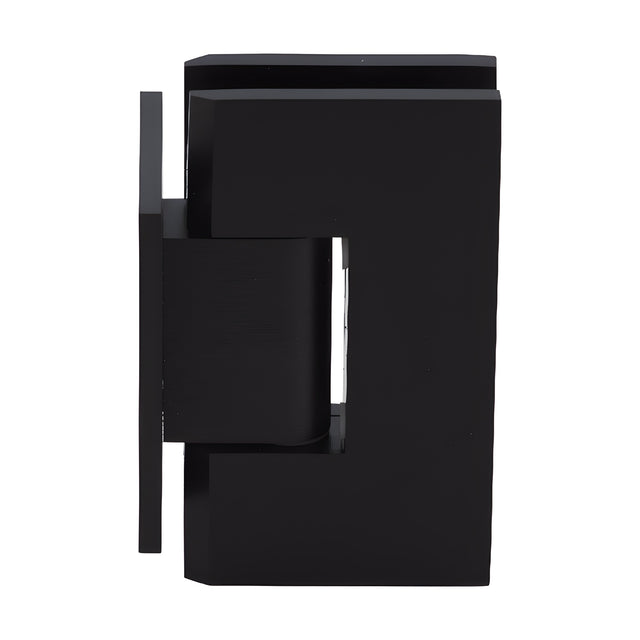 CRL Oil Rubbed Bronze Geneva 074 Series Wall Mount Short Back Plate Hinge